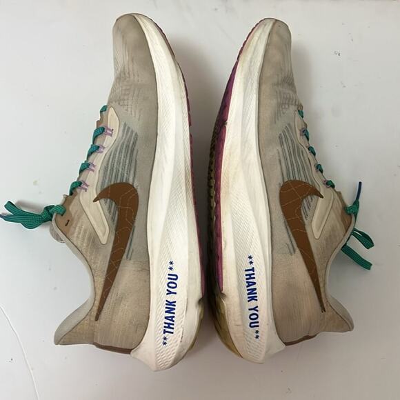 NIKE AIR ZOOM PEGASUS 39 RPM SANDFRIFT/ALE RUNNING SNEAKERS SIZE 11 1/2 - Picture 3 of 8